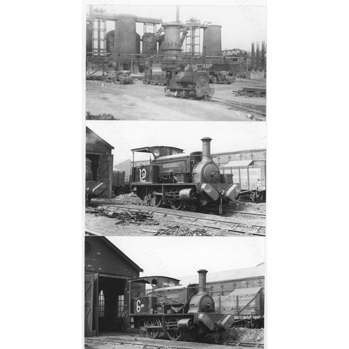 269 - Railway. Industrial - Iron & Steel Works. An assortment of approx. 150, black and white postcard siz... 