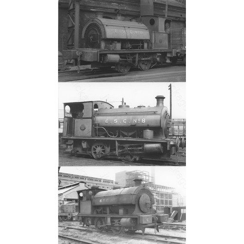 269 - Railway. Industrial - Iron & Steel Works. An assortment of approx. 150, black and white postcard siz... 