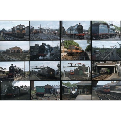 482 - Railway. Overseas Traction. A small assortment of 41 x 35mm, colour slides, on Agfa film stock. The ... 