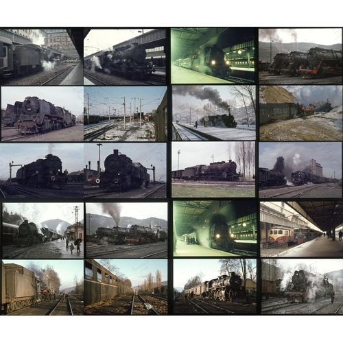 483 - Railway. Overseas Traction. An assortment of approx. 168 x 35mm, colour slides, on Agfa film stock. ... 