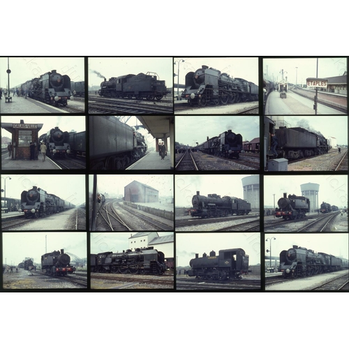 491 - Railway. Overseas Traction. A small assortment of 27 x 35mm, colour slides, on Agfa film stock. The ... 