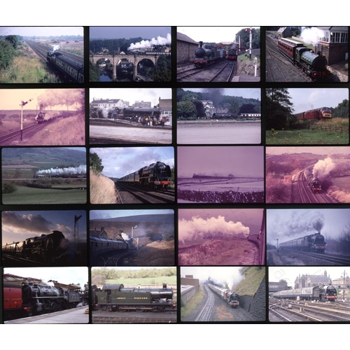 500 - Railway. Heritage Railways. A large collection of approx. 500 x 35mm, colour slides, on mixed film s... 