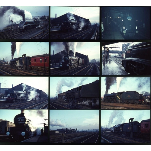 503 - Railway. BR Steam. A small selection of 31 x 35mm, original Agfa colour slides. The slides date from... 