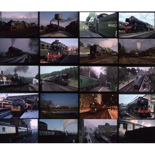 511 - Railway. Heritage Railways. A large assortment of approx. 550 x 35mm, colour slides, all on Kodak fi... 