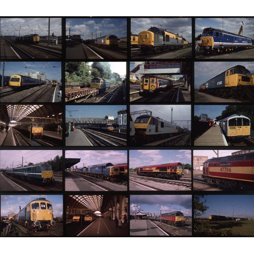 535 - Railway. Modern Traction. A good assortment of approx. 370 x 35mm colour slides, on Kodak (most) and... 