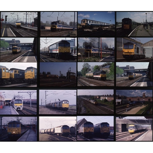 535 - Railway. Modern Traction. A good assortment of approx. 370 x 35mm colour slides, on Kodak (most) and... 