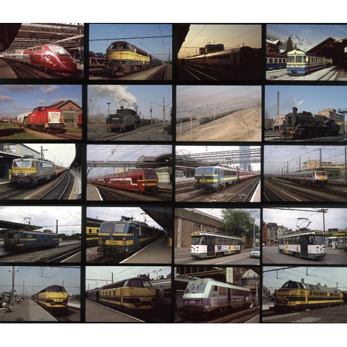 539 - Railway. Overseas Traction. An assortment of approx. 500 x 35mm, colour slides, on Fuji film stock. ... 