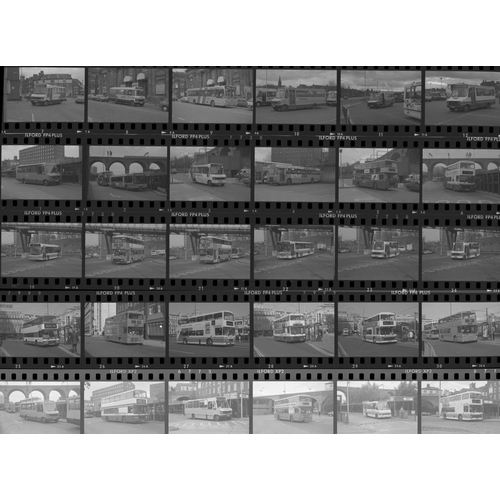 578 - U.K. Bus. A selection of approx. 400 x 35mm, black and white negatives, in strips. The photos featur...