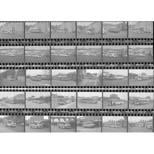 578 - U.K. Bus. A selection of approx. 400 x 35mm, black and white negatives, in strips. The photos featur...