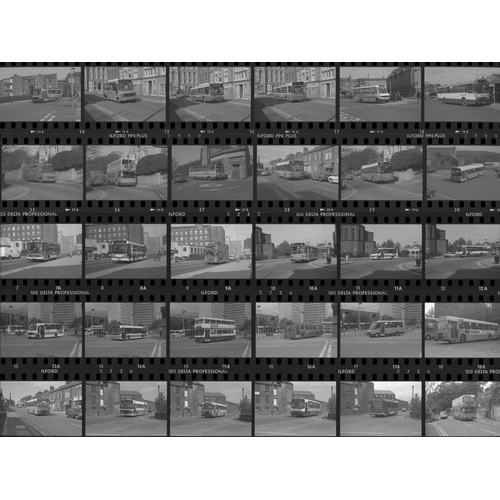 579 - U.K. Bus. A selection of approx. 400 x 35mm, black and white negatives, in strips. The photos featur...