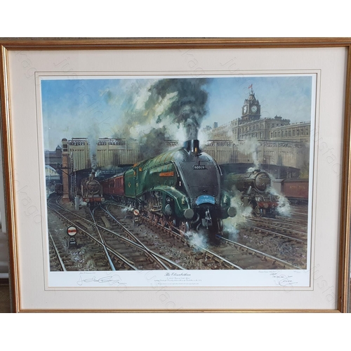 581 - Railway. A fine Terence Cuneo limited edition print, 