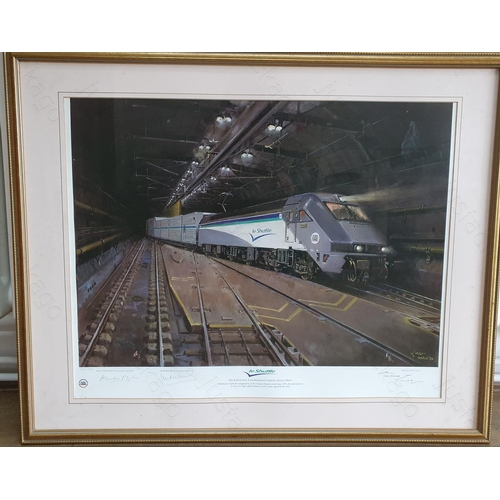 582 - Railway. A fine Terence Cuneo limited edition print, 