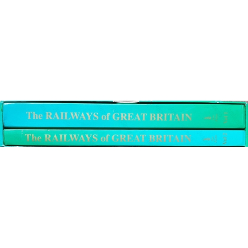 583 - Railway. A superb 2 volume, slipcase set of