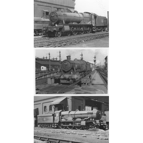 80 - Railway. G.W.R. Locomotives. A box of Approx. 700, black and white, postcard size prints. The prints... 