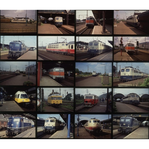 140 - Railway. Overseas Traction. A good collection of modern traction, taken in Europe. There are approx.... 