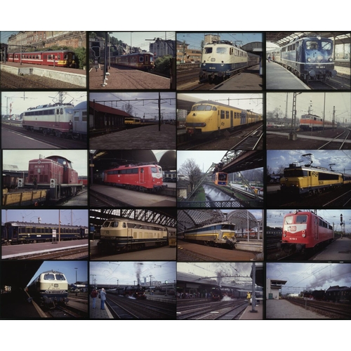 140 - Railway. Overseas Traction. A good collection of modern traction, taken in Europe. There are approx.... 