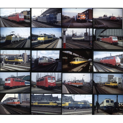 141 - Railway. Overseas Traction. A good collection of modern traction, taken in Europe. There are approx.... 