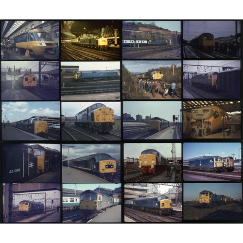 154 - Railway. Modern Traction. A good assortment of approx. 200 x 35mm, colour slides, on Agfa and Kodak ... 