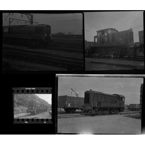 17 - Railway. Modern Traction - Pre Tops. A selection of approx. 55 x 35mm and medium format, individual,... 