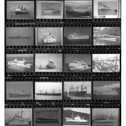 178 - Shipping. A collection of approx. 400 x 35mm, black and white COPY negatives. The negatives feature ... 