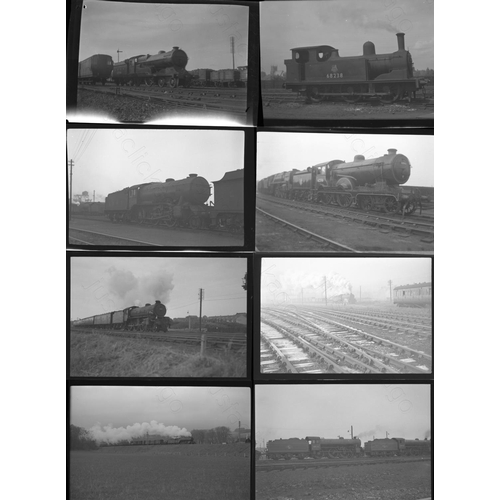 196 - Railway. B.R. Steam. A small selection of approx. 50 x larger format, individual black and white neg... 