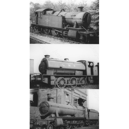 2 - Railway. B.R. Steam. A box of Approx. 650, black and white, postcard size prints. The prints feature... 