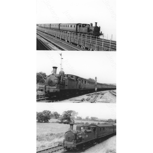 2 - Railway. B.R. Steam. A box of Approx. 650, black and white, postcard size prints. The prints feature... 