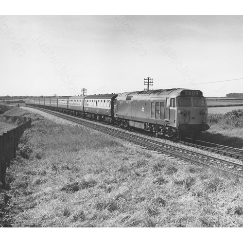 226 - Railway. Modern Traction. A collection of black and white print enlargements, in assorted sizes, the... 