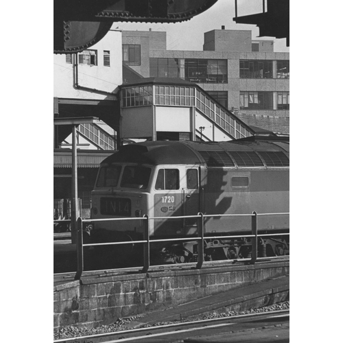 228 - Railway. Modern Traction. A collection of black and white print enlargements, in assorted sizes, the... 