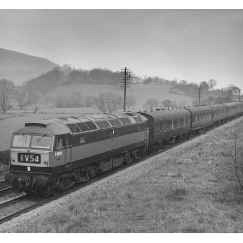 228 - Railway. Modern Traction. A collection of black and white print enlargements, in assorted sizes, the... 