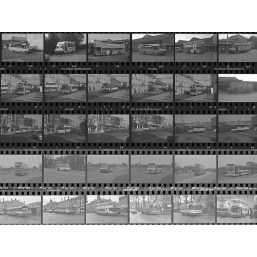 23 - U.K. Bus. A selection of approx. 400 x 35mm, black and white negatives, in strips. The photos featur... 