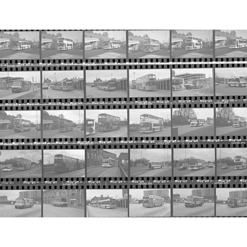 23 - U.K. Bus. A selection of approx. 400 x 35mm, black and white negatives, in strips. The photos featur... 