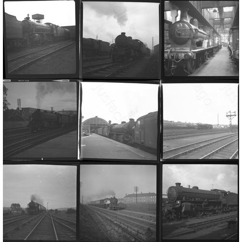 234 - Railway. B.R. Steam. A small selection of approx. 50 medium format, individual black and white negat... 