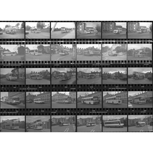 26 - U.K. Bus. A selection of approx. 400 x 35mm, black and white negatives, in strips. The photos featur... 