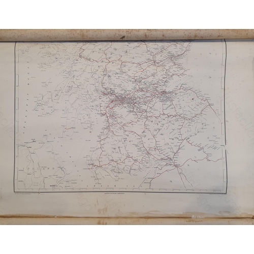 277 - Railway. A selection of 5 railway maps from the Richard Casserley collection.
1. A card railway map ... 