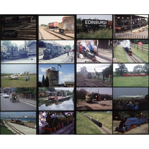 286 - Railway. Heritage Railways. A large assortment of approx. 750 x 35mm, colour slides, mainly on Fuji ... 