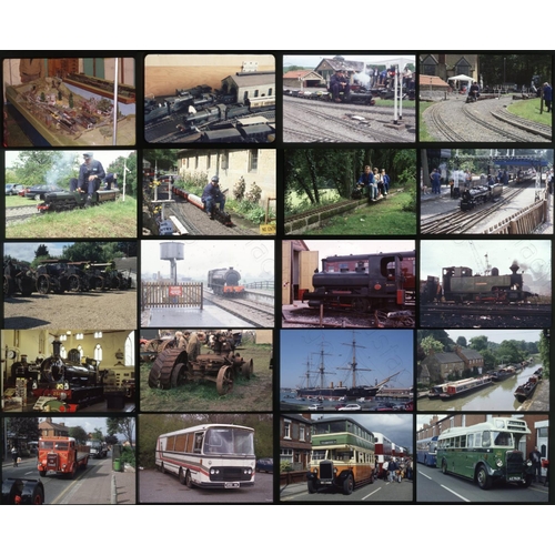 286 - Railway. Heritage Railways. A large assortment of approx. 750 x 35mm, colour slides, mainly on Fuji ... 