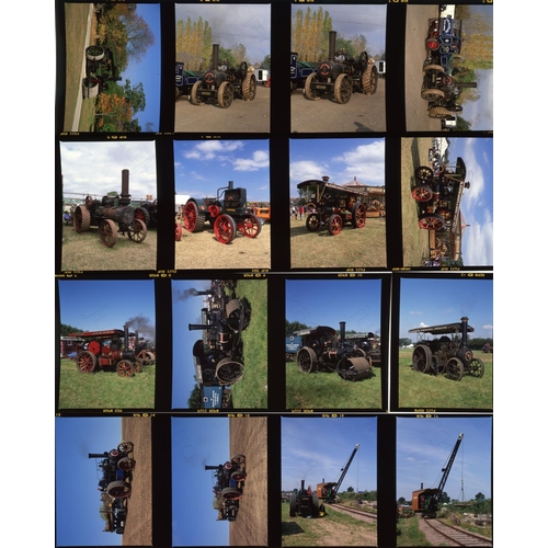 294 - Traction Engines. A fine selection of approx. 495, unmounted colour positives (Fuji film), medium fo... 