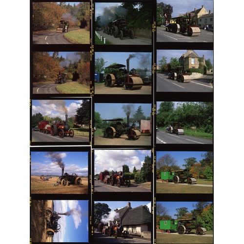 294 - Traction Engines. A fine selection of approx. 495, unmounted colour positives (Fuji film), medium fo... 