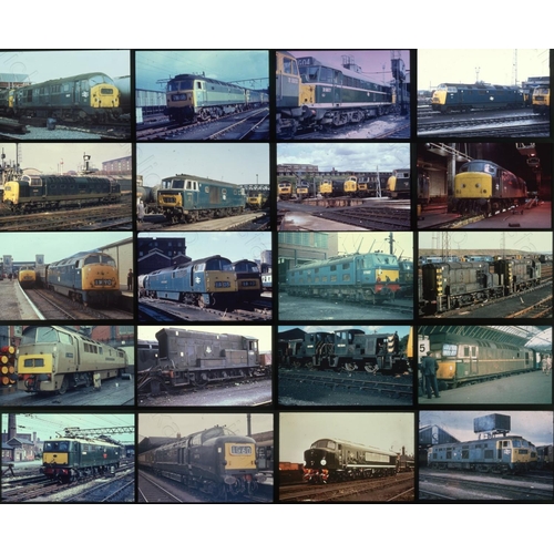 31 - Railway. Modern Traction. An assortment of modern traction,  DUPLICATE, 35mm colour slides. There ar... 