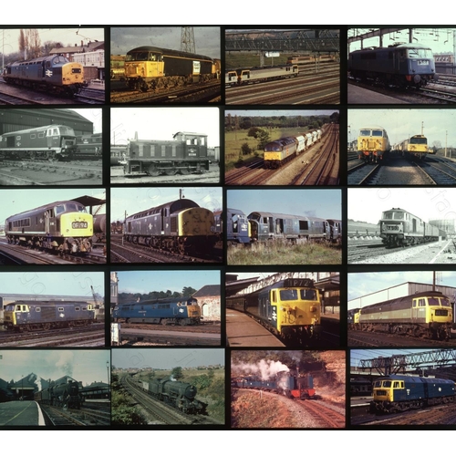 32 - Railway. Modern Traction. An assortment of modern traction,  DUPLICATE, 35mm colour slides (26 slide... 