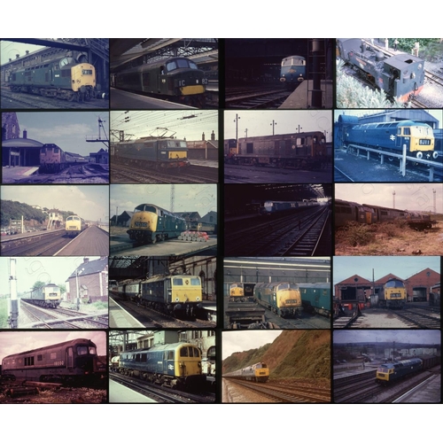 33 - Railway. Modern Traction. An assortment of modern traction, mainly original, 35mm colour slides on m... 