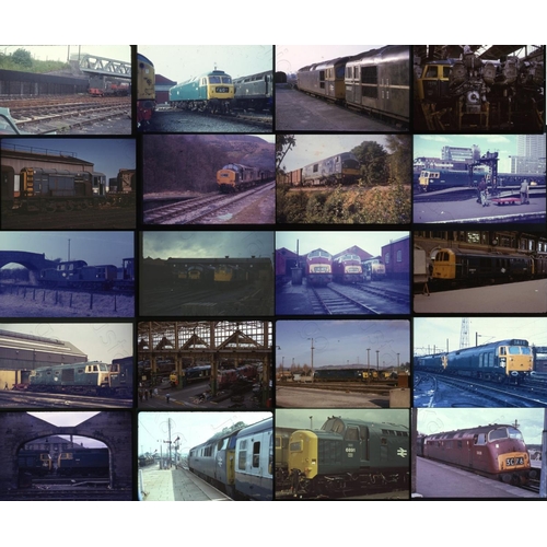 35 - Railway. Modern Traction. An assortment of modern traction, mainly original, 35mm colour slides on m... 