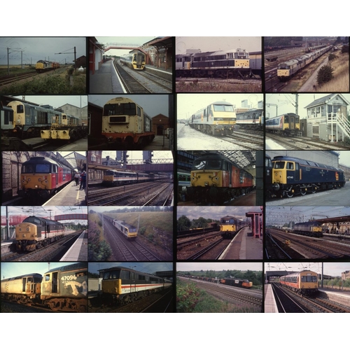 36 - Railway. Modern Traction. A good assortment of approx. 220 x 35mm, colour slides, on Fujichrome and ... 