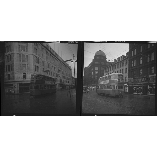 40 - U.K. Trolley Buses. A small lot of just 9 x 35mm, colour slides, on mixed film stock, plus 2 medium ... 