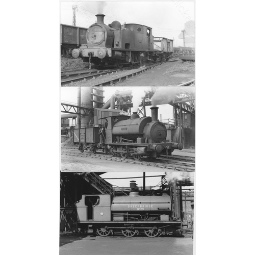 441 - Railway. Industrial - Iron & Steel Works. An assortment of approx. 200+, mainly black and white post... 