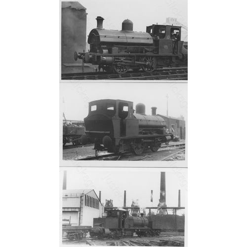 442 - Railway. Industrial - Iron & Steel Works. An assortment of approx. 200+, mainly black and white post... 