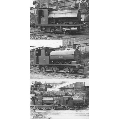 444 - Railway. Industrial - Iron & Steel Works. An assortment of approx. 200+, mainly black and white post... 