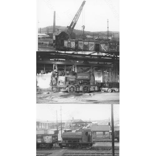 444 - Railway. Industrial - Iron & Steel Works. An assortment of approx. 200+, mainly black and white post... 