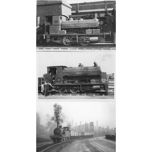 445 - Railway. Industrial - Iron & Steel Works. An assortment of approx. 200+, mainly black and white post... 